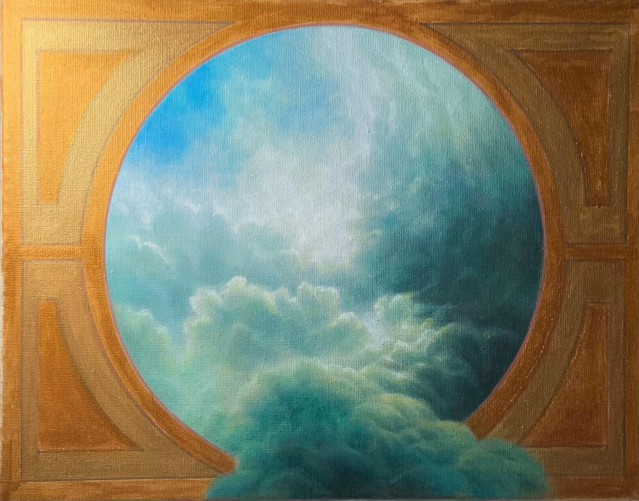 Concept for the ceiling painting by Irena Korosec