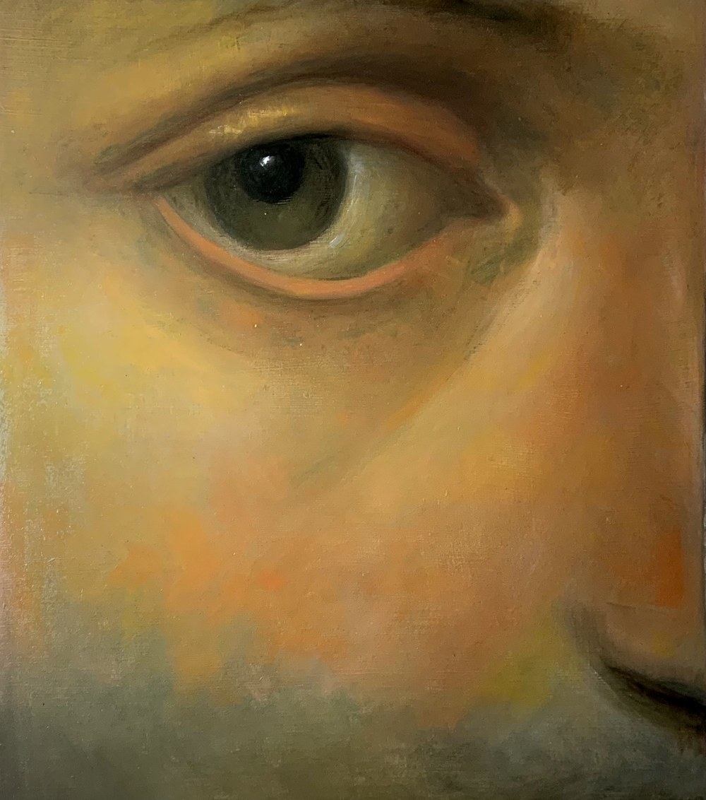 Eye study, second work, step 4