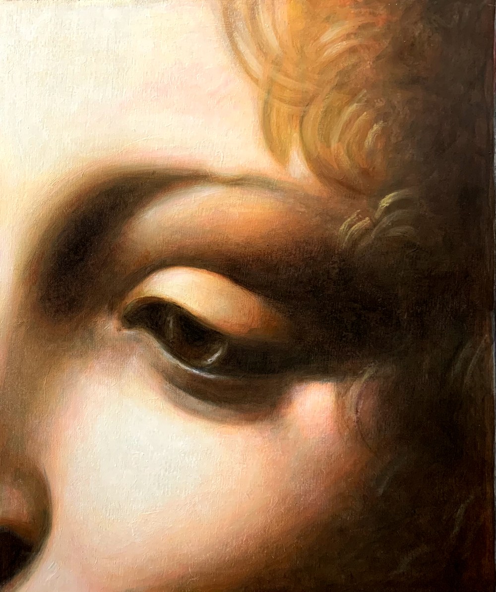 Eye study step 5, final student work