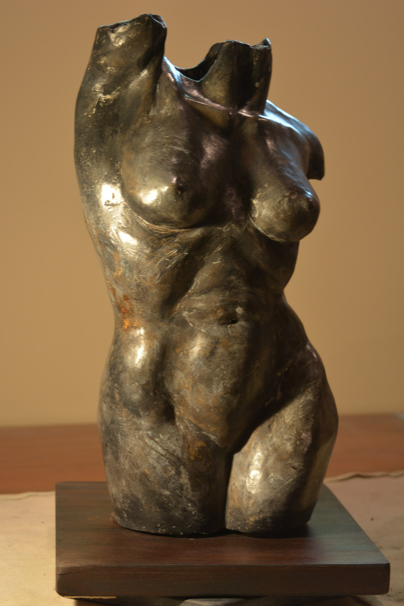 Francine Filion — Corpus, bronze torso sculpture