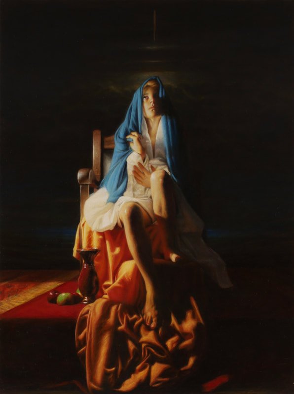 Morning — oil painting by Irena Korosec