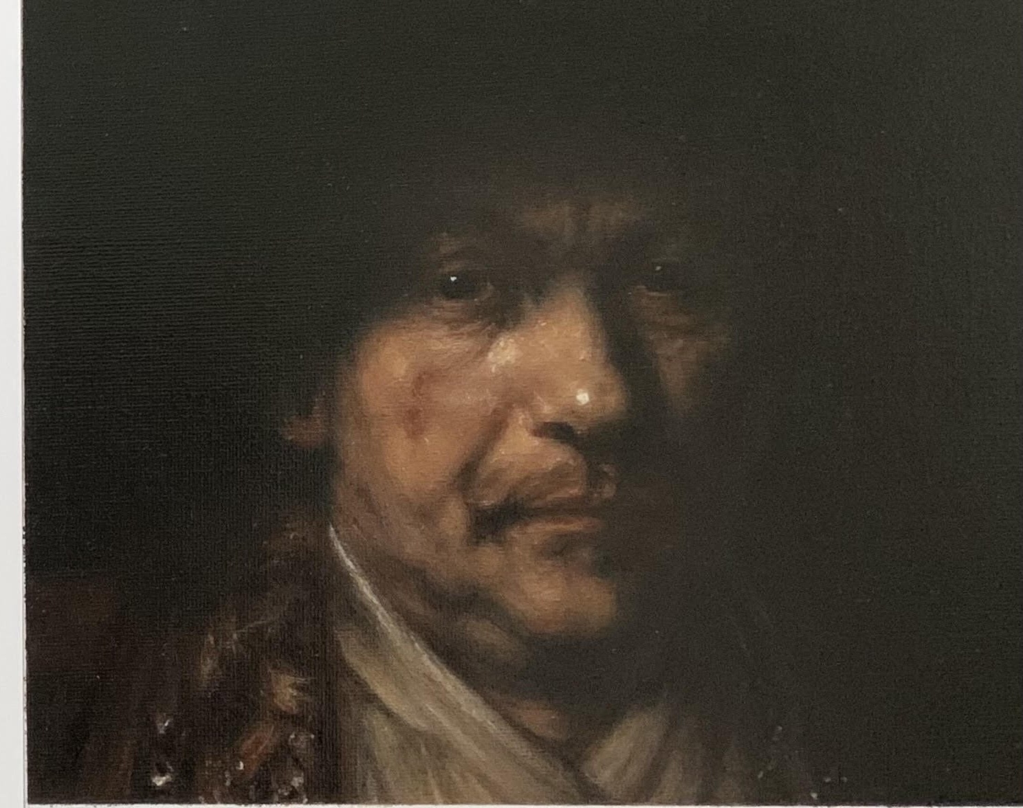 Rembrandt Self-Portrait copy