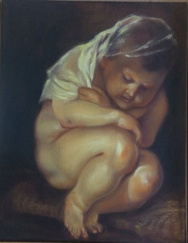 Rubens technique workshop copy unfinished