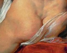 Rubens Venus at a Mirror detail original
