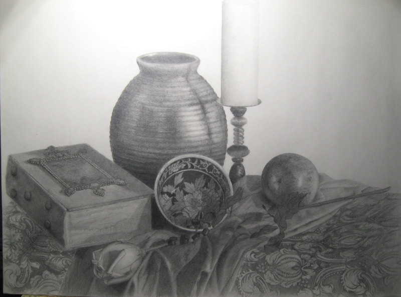 Still life drawing