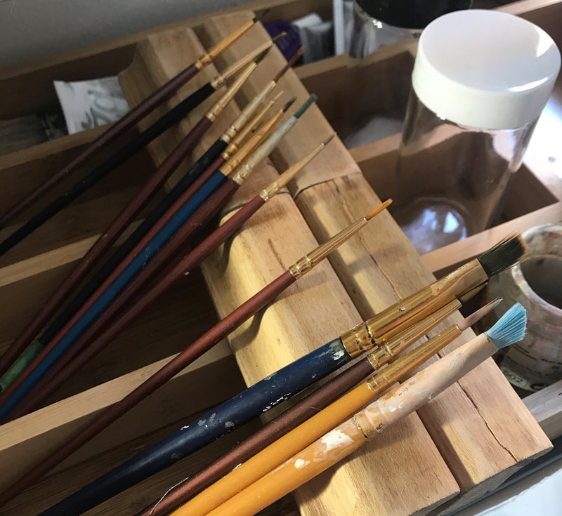 Painter brushes