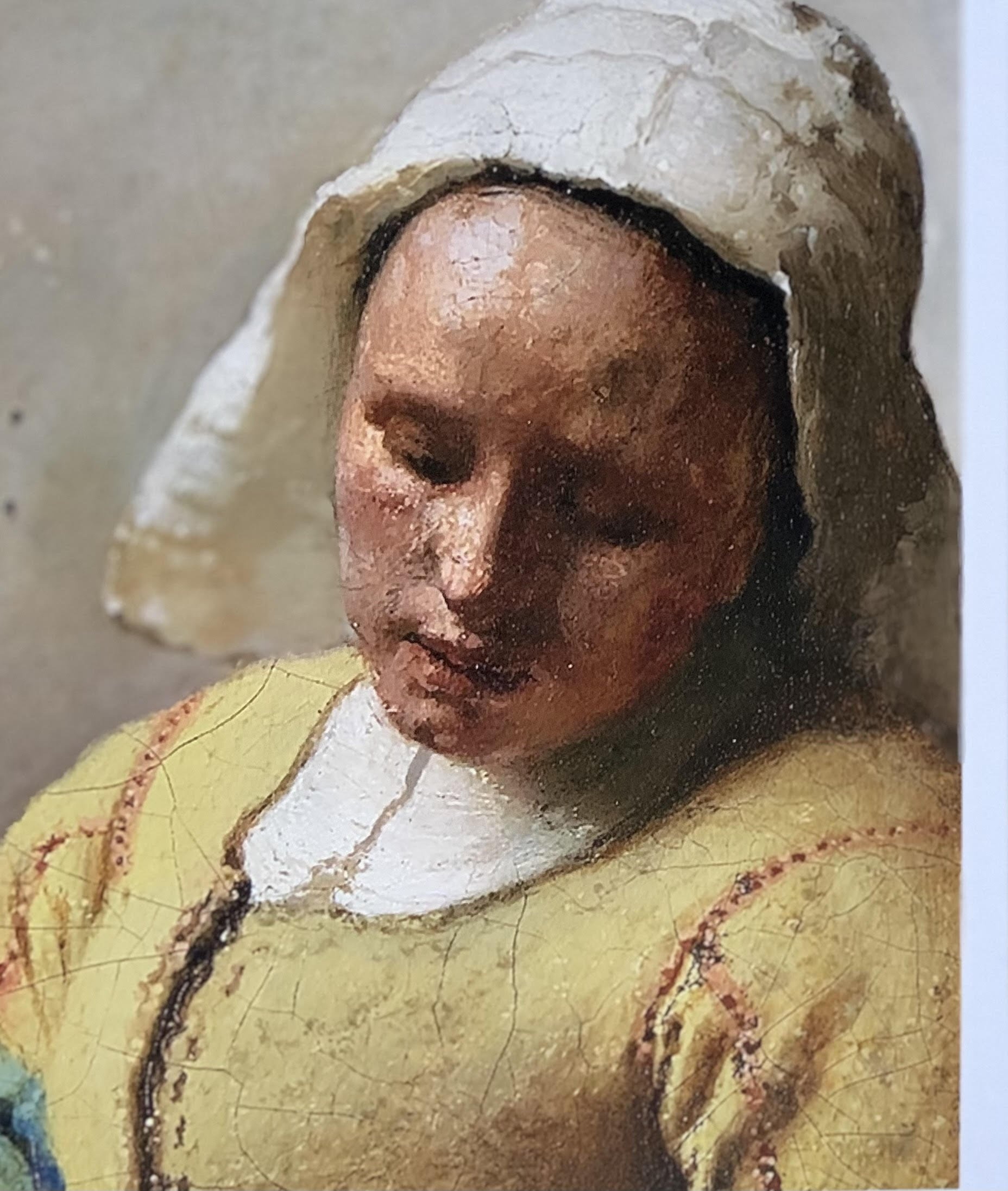 Vermeer Milkmaid original